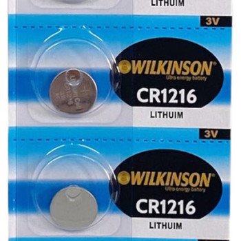 WILKINSON CR1216 LITHUIM PİL 5'Lİ*20 WILKINSON CR1216 LITHUIM PİL 5'Lİ*20