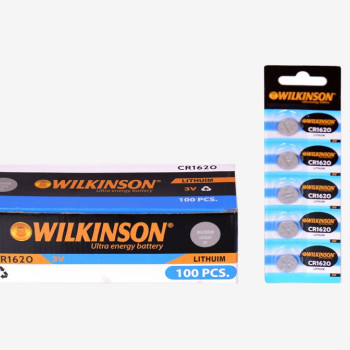 WILKINSON CR1620 LITHUIM PİL 5'Lİ*20 WILKINSON CR1620 LITHUIM PİL 5'Lİ*20