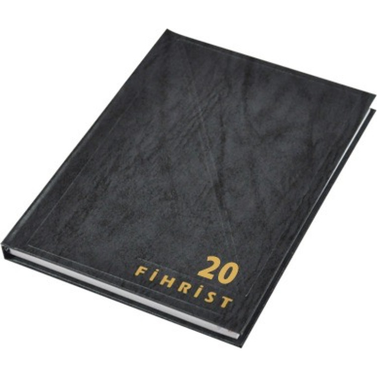 E240-20 GÜRPAŞ 17*24 CİLT BEZLİ TİCARİ FİHRİST 20Lİ *38