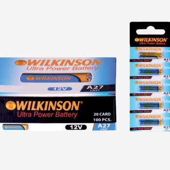 WILKINSON LRA27 ALKALİN PİL 12V 5'Lİ*20 WILKINSON LRA27 ALKALİN PİL 12V 5'Lİ*20