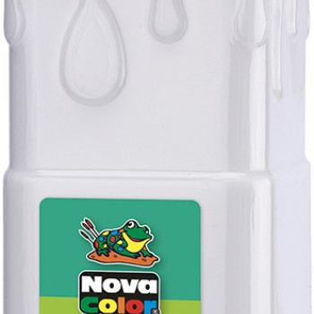 NOVA COLOR NC-374 BEYAZ PARMAK BOYASİ 500 GR*24 NOVA COLOR NC-374 BEYAZ PARMAK BOYASİ 500 GR*24