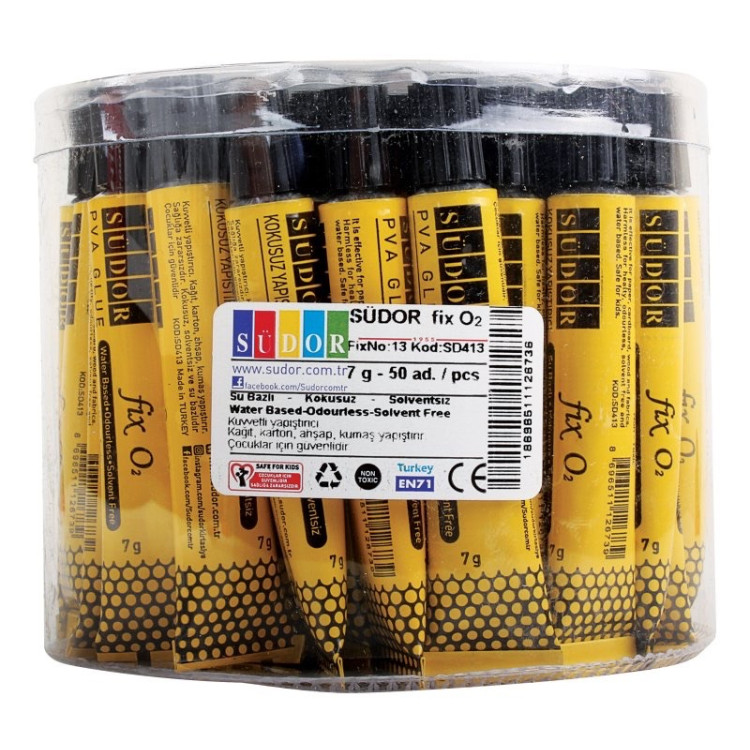 SÜDOR SD413 SIVI YAPIŞTIRICI 7GR. 50'Lİ *24