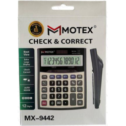 MOTEX MX-9442 12 HANE HESAP MAKİNESİ