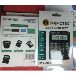 MOTEX MX-9412 12 HANELİ HESAP MAKİNESİ