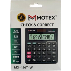MOTEX MX-120 12 HANELİ HESAP MAKİNESİ